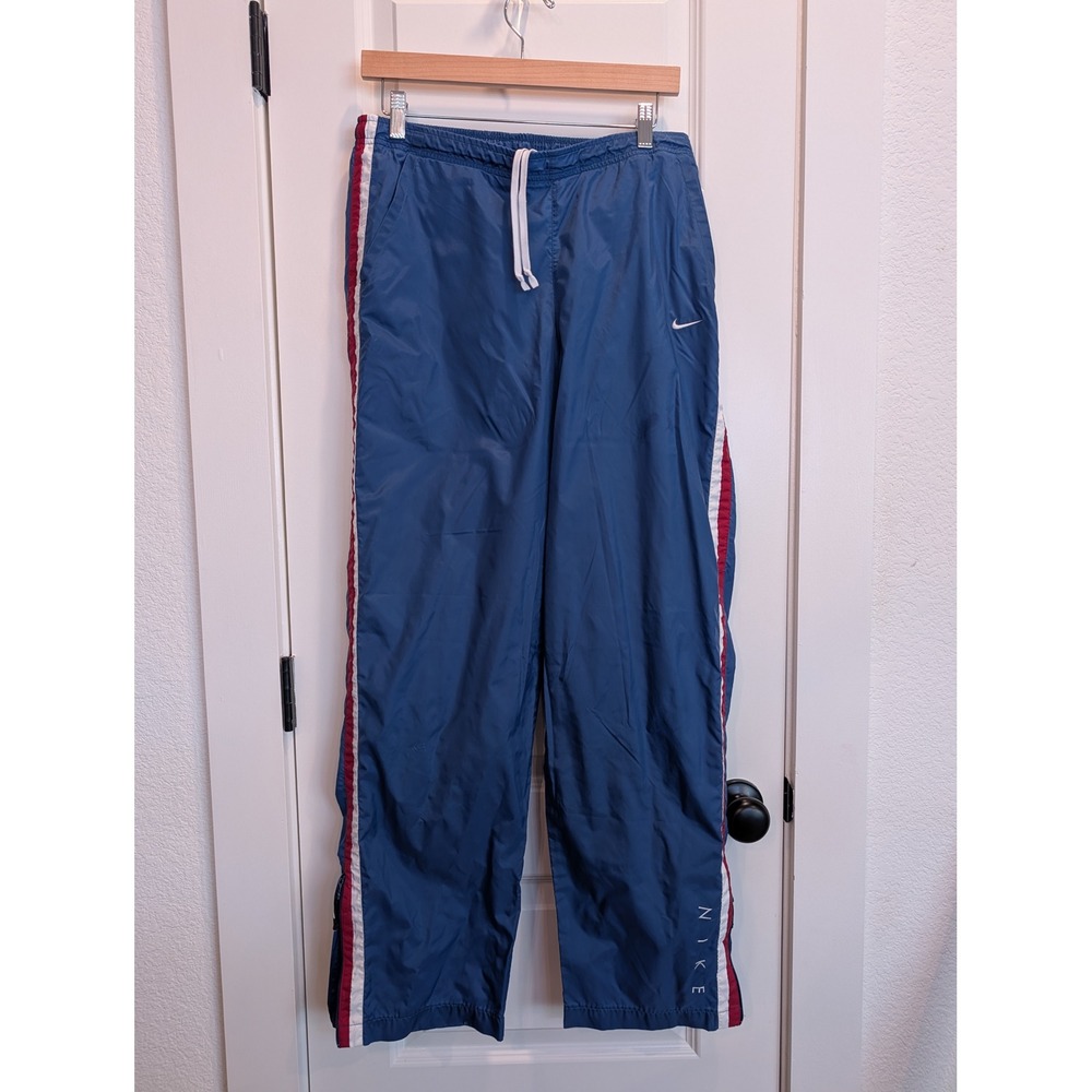 Vintage 90s Nike Side Stripe Windbreaker Track Pants